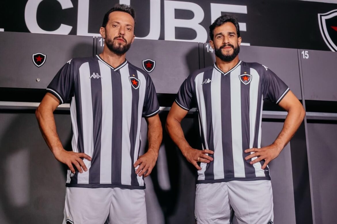 Camisa titular do Botafogo-PB 2026 é lançada pela Kappa