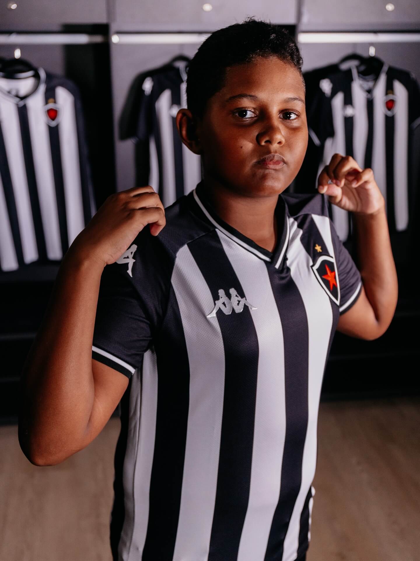 Camisa titular do Botafogo-PB 2026 é lançada pela Kappa