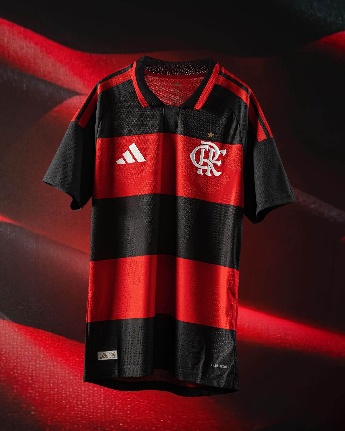 Camisa titular do Flamengo 2026 adidas