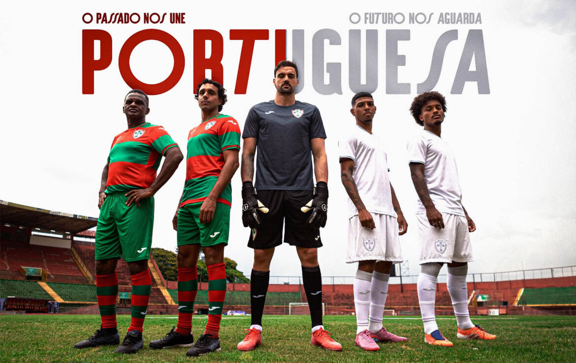 Camisas da Portuguesa 2026 JOMA