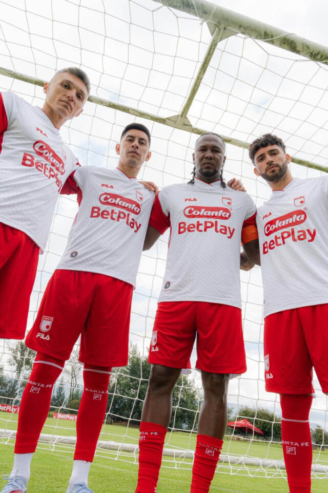 Camisas do Independiente Santa Fe 2026 Fila