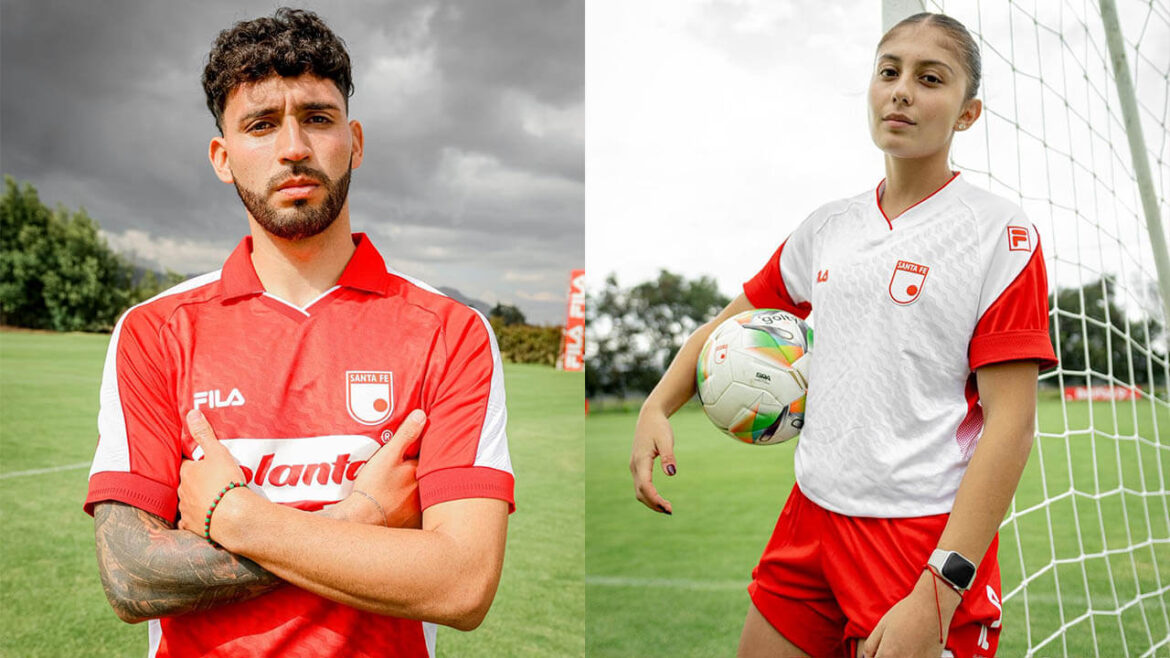 Camisas do Independiente Santa Fe 2026 Fila