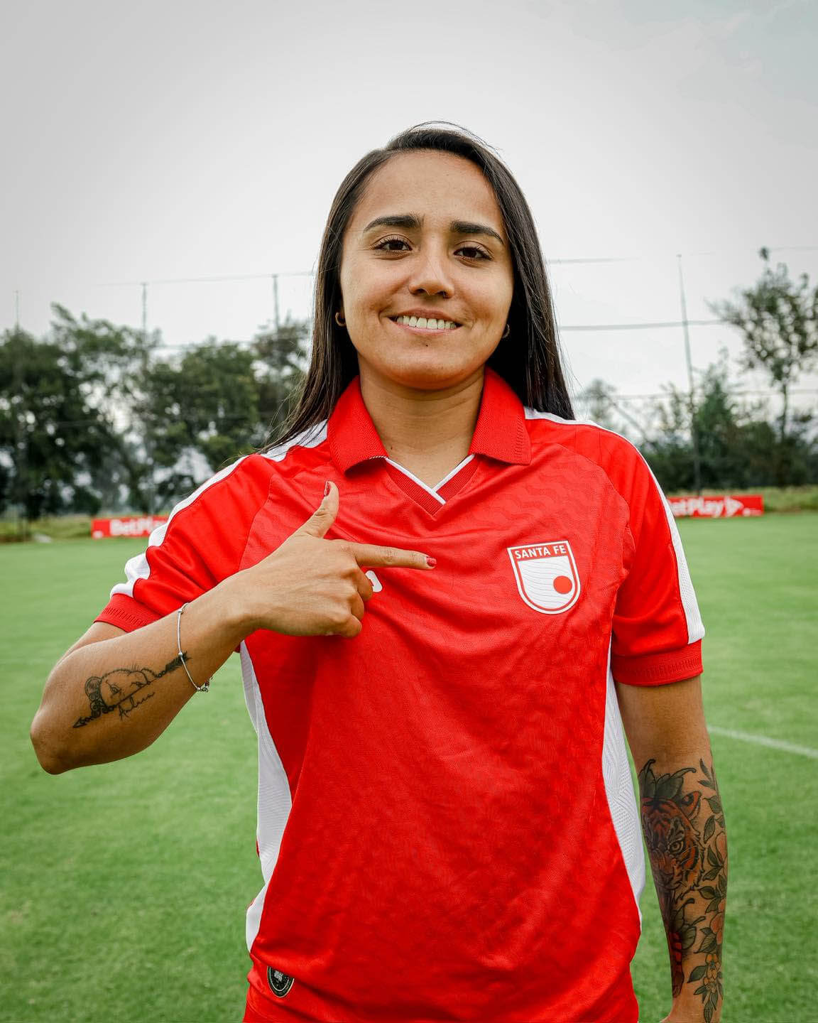 Camisas do Independiente Santa Fe 2026 Fila