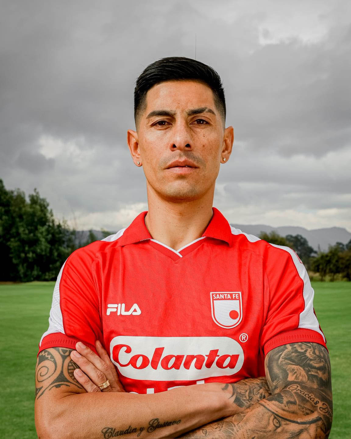 Camisas do Independiente Santa Fe 2026 Fila