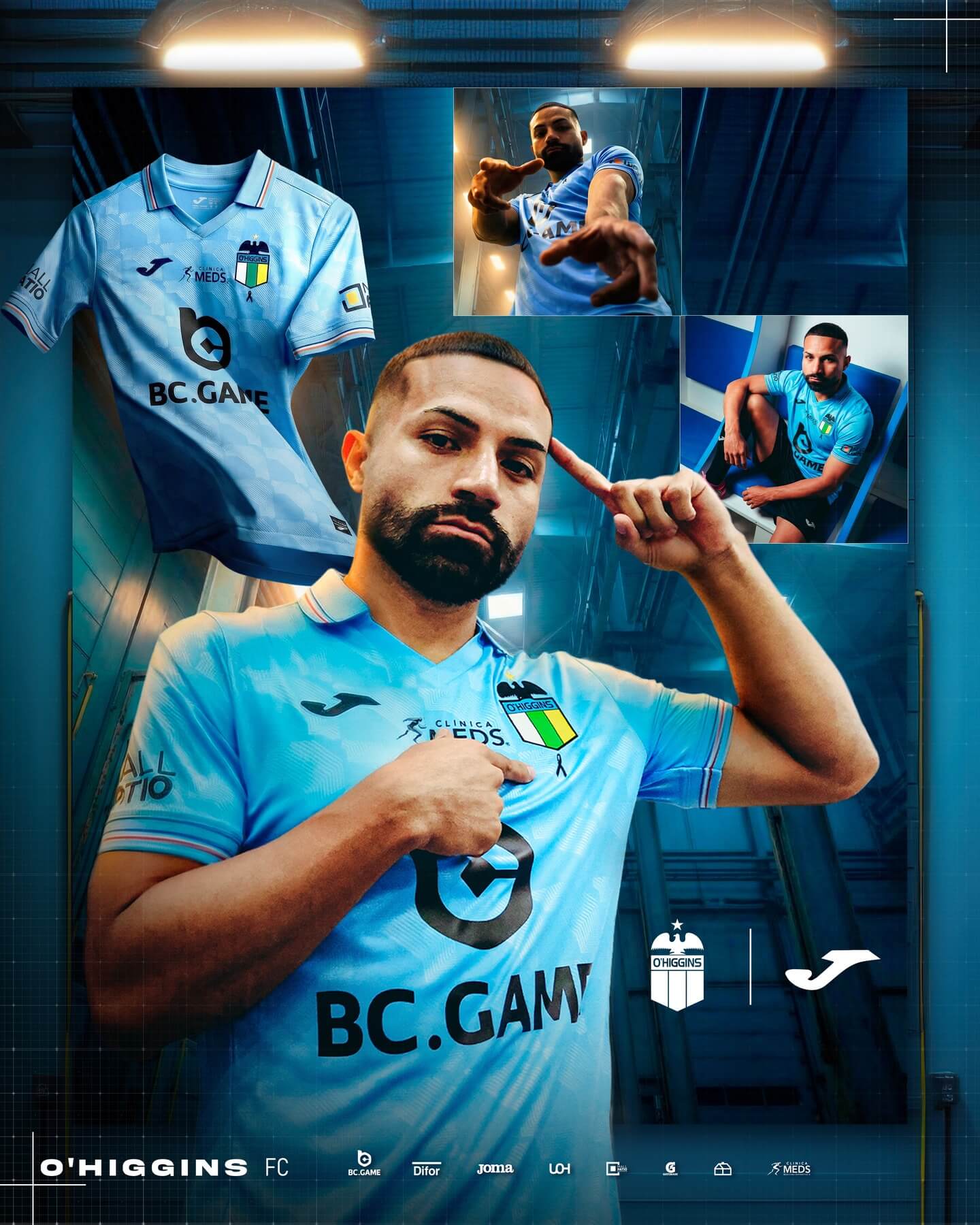 camisas o'higgins 2026 joma