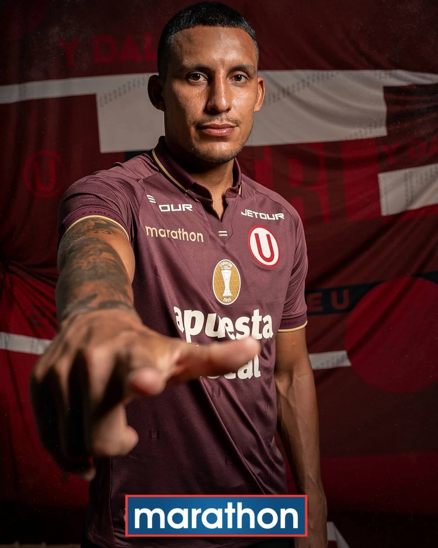 Camisa reserva do universitario 2026 marathon