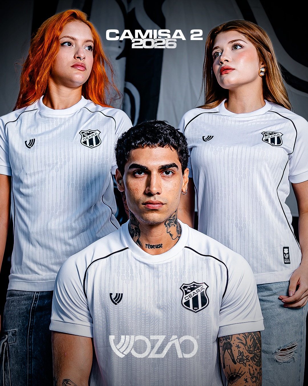 Camisa reserva do Ceará 2026 é lançada pela Vozão