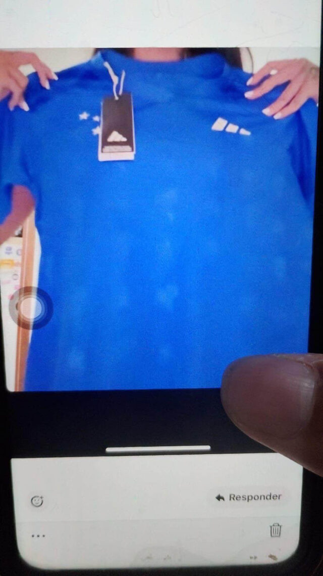 Camisa titular do Cruzeiro 2026 adidas