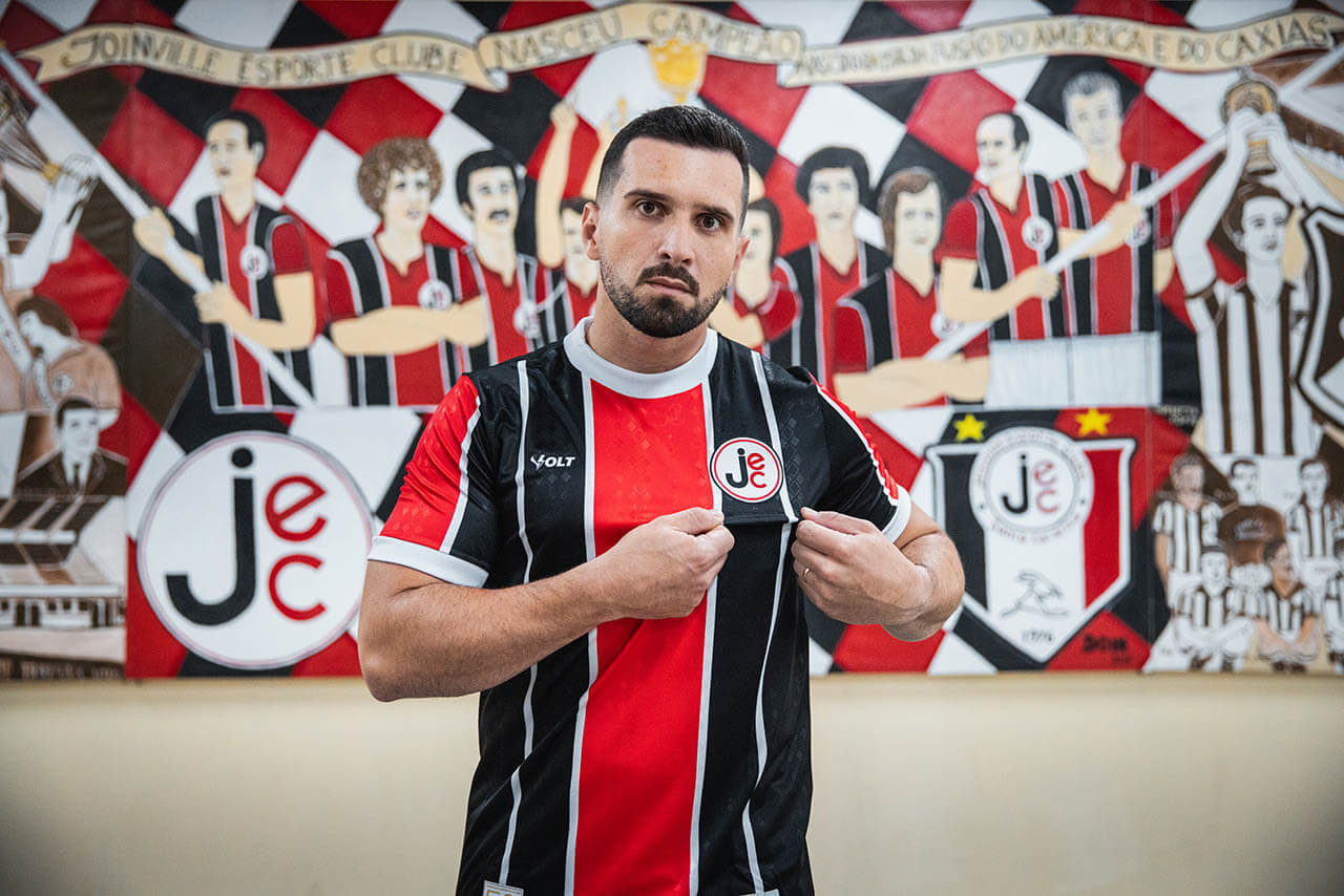 Camisa titular do Joinville EC 2026 Volt