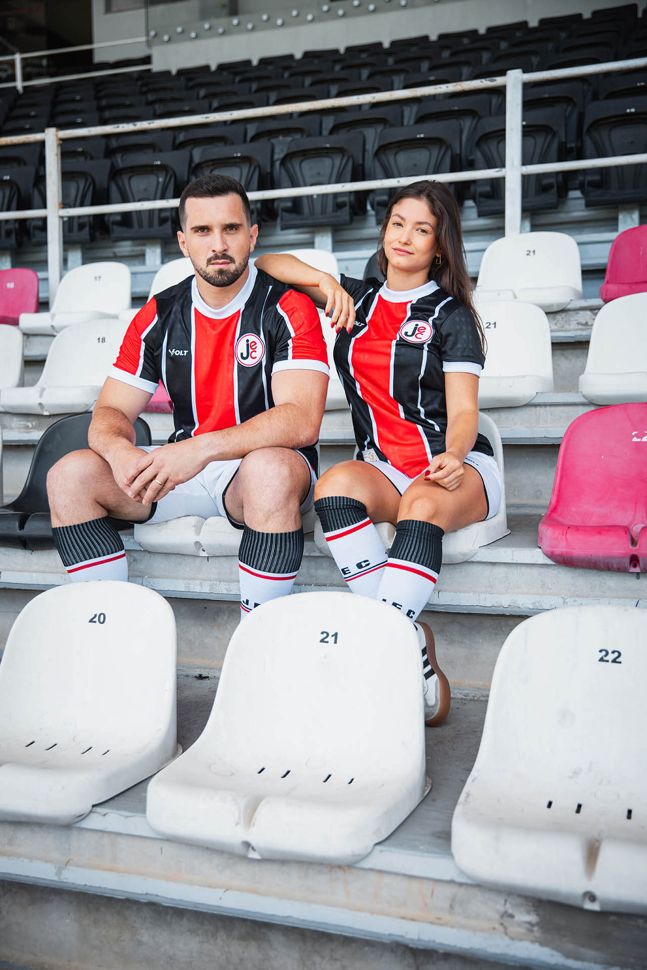 Camisa titular do Joinville EC 2026 Volt