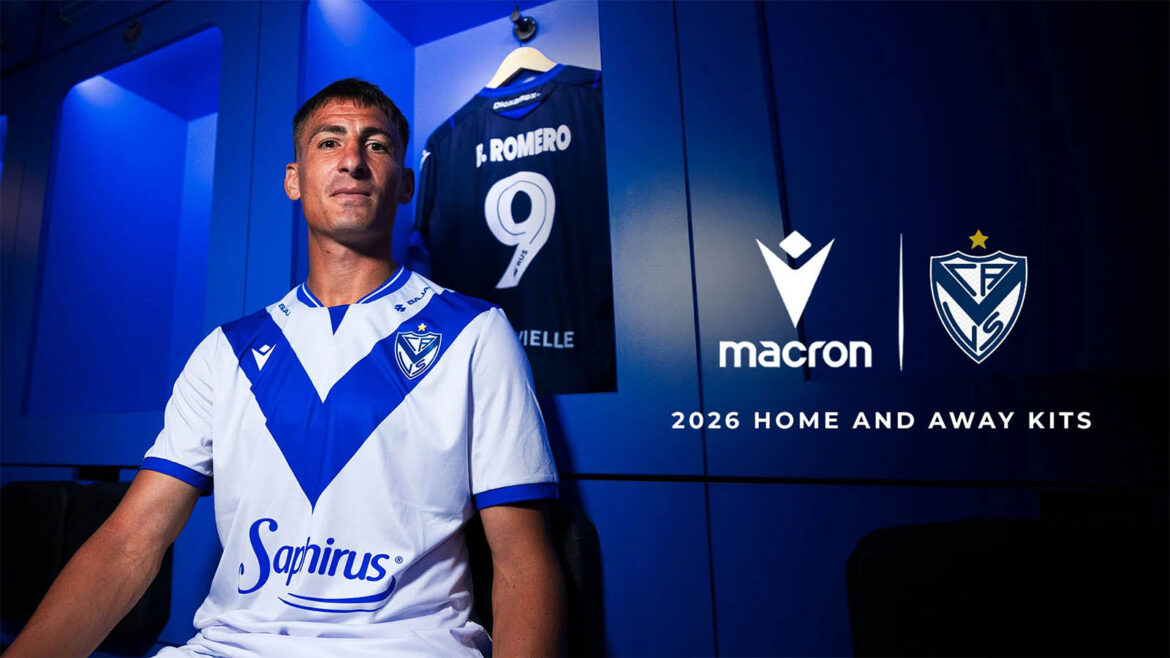 Camisas do Vélez Sarsfield 2026 Macron