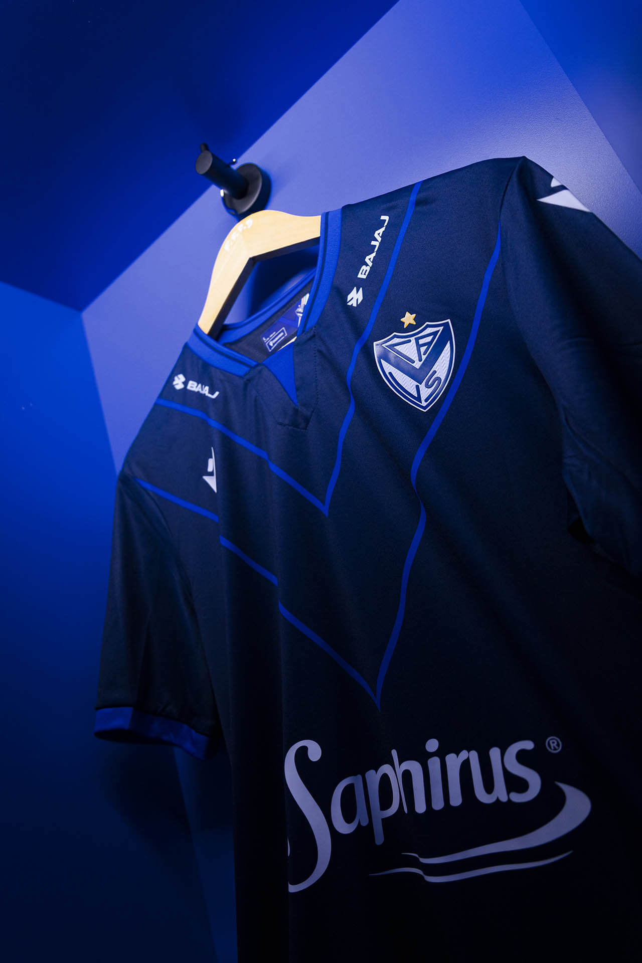 Camisas do Vélez Sarsfield 2026 Macron