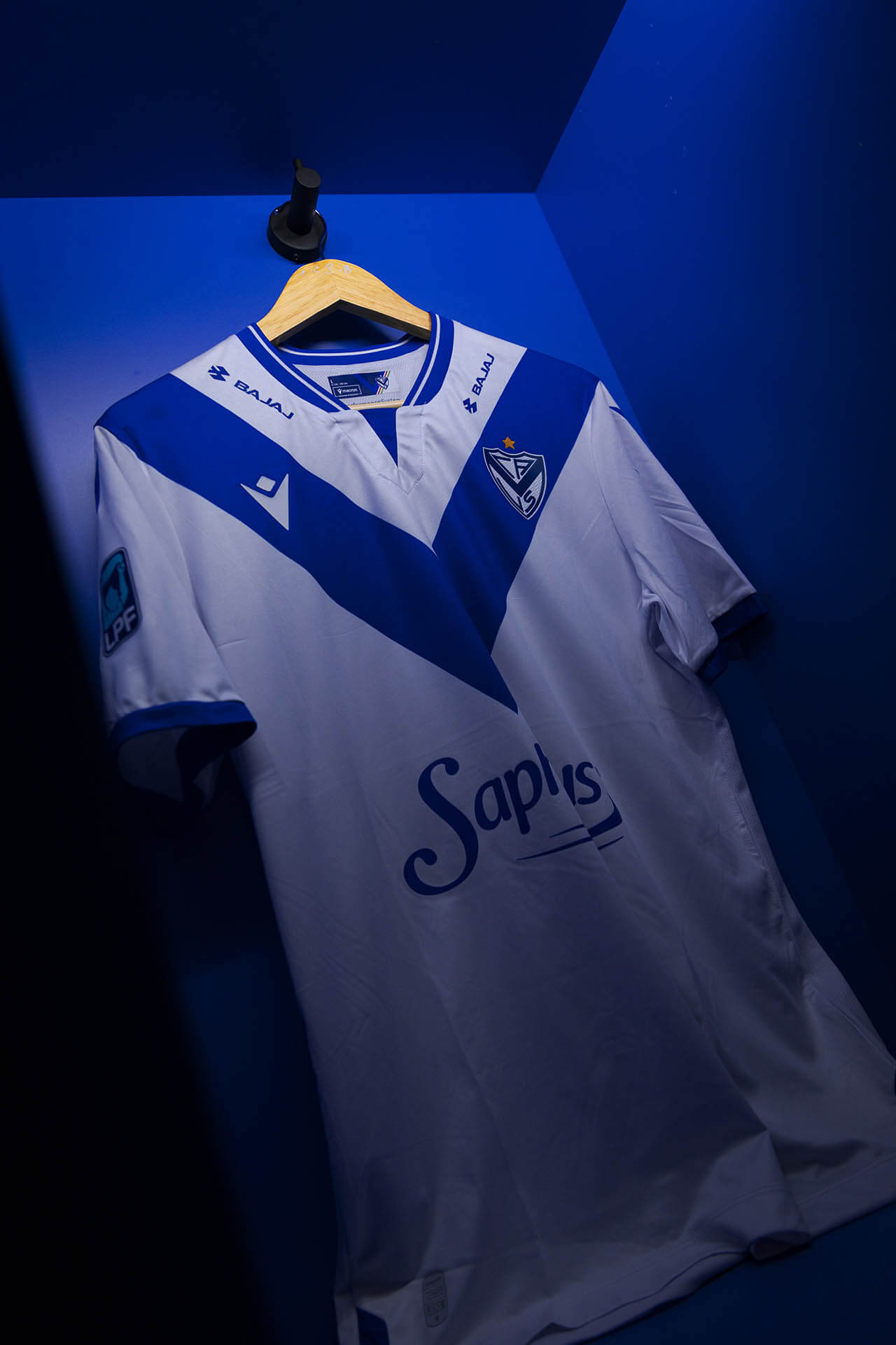 Camisas do Vélez Sarsfield 2026 Macron