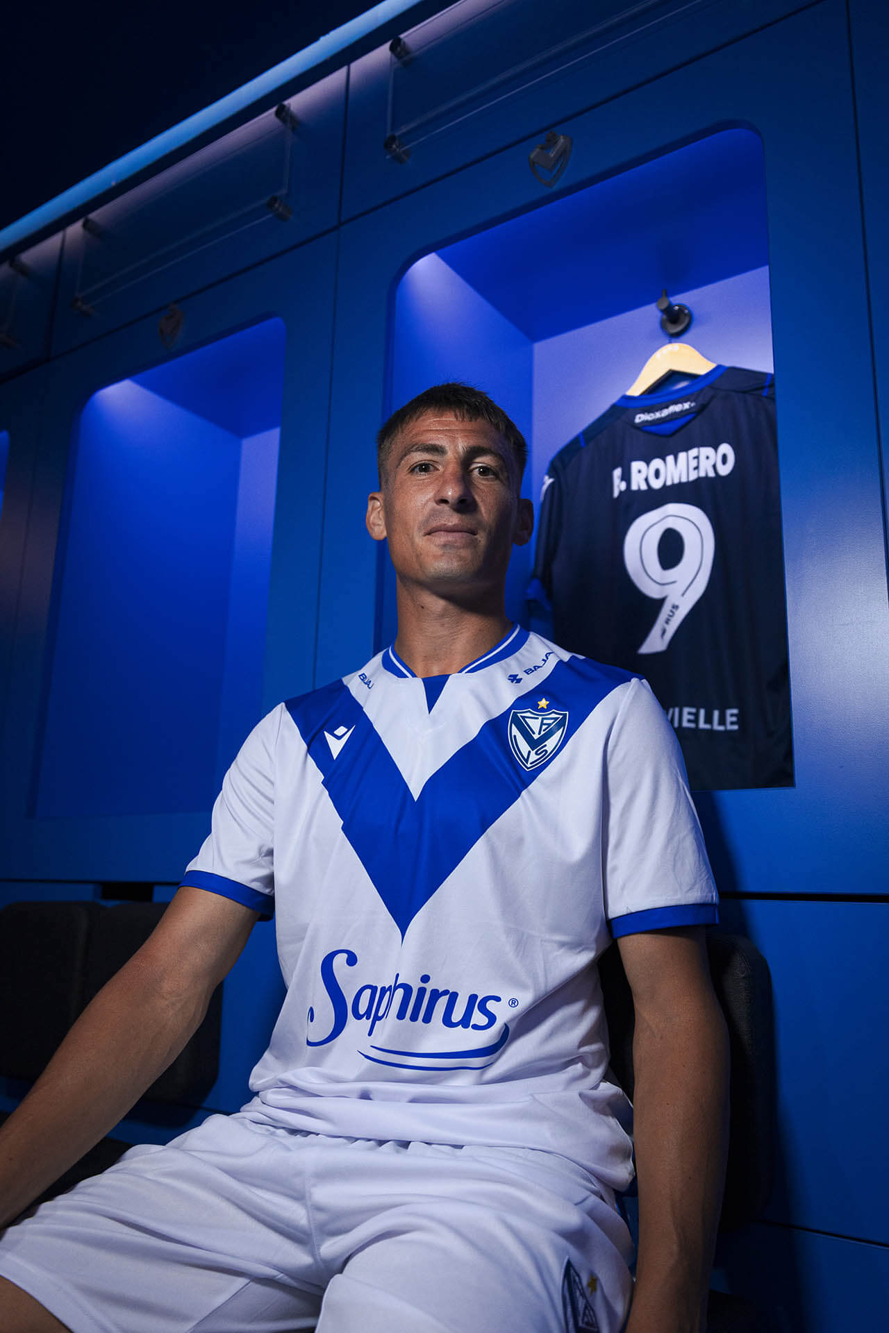 Camisas do Vélez Sarsfield 2026 Macron