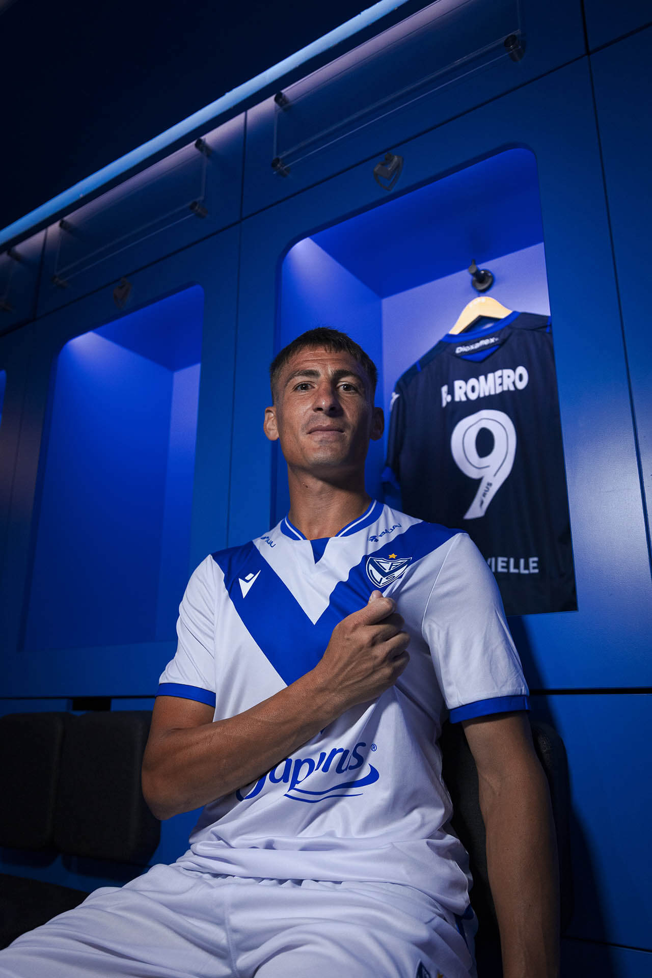 Camisas do Vélez Sarsfield 2026 Macron