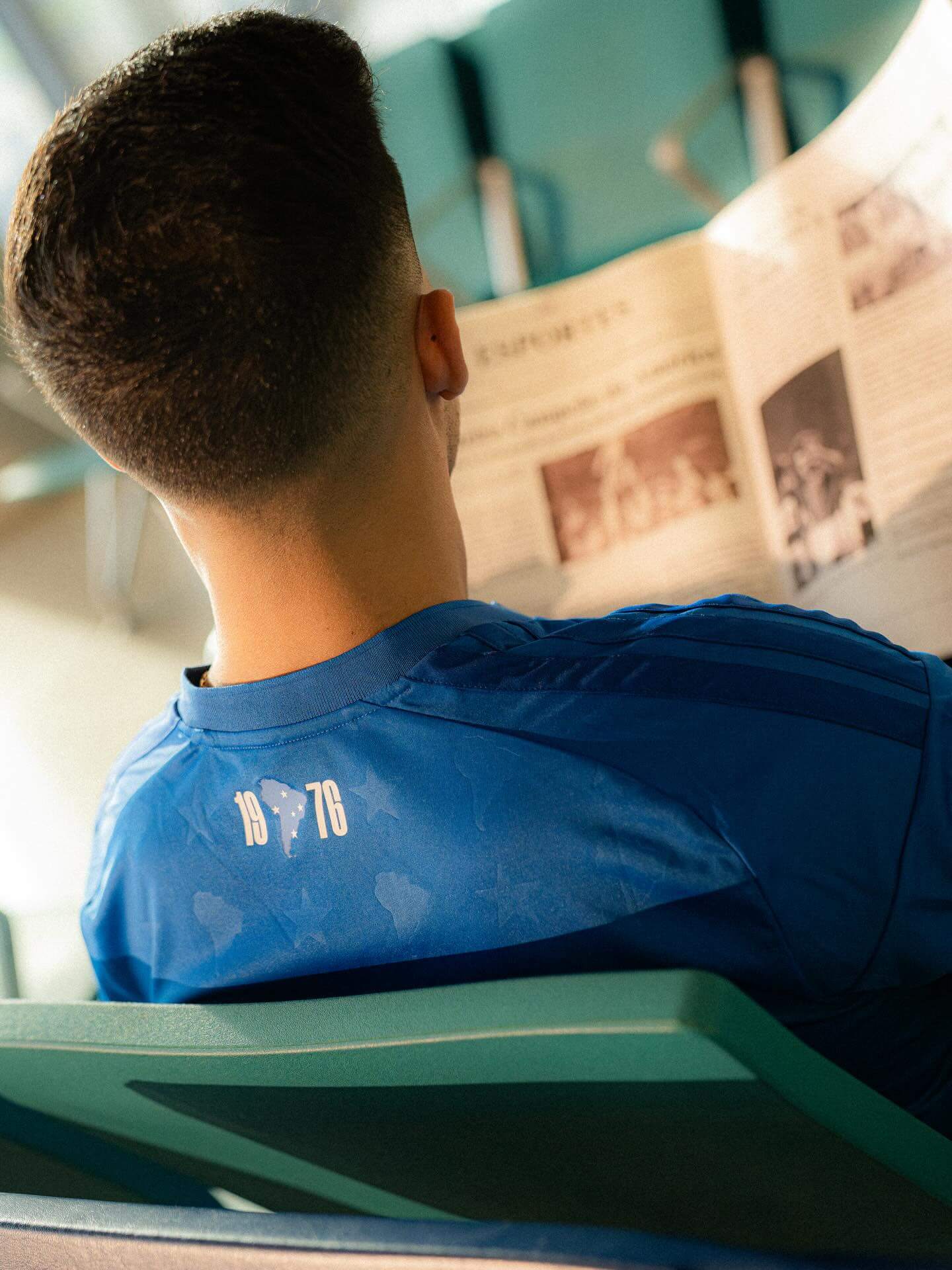 Camisa titular do Cruzeiro 2026 adidas