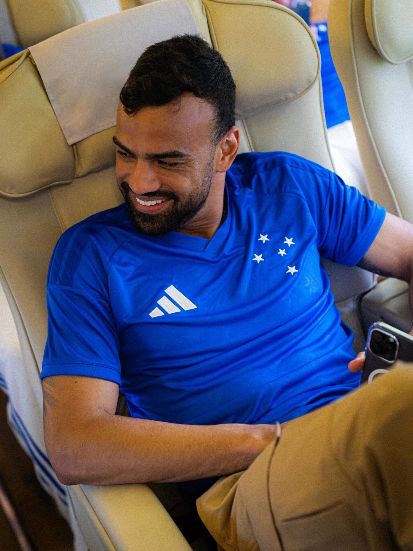 Camisa titular do Cruzeiro 2026 adidas