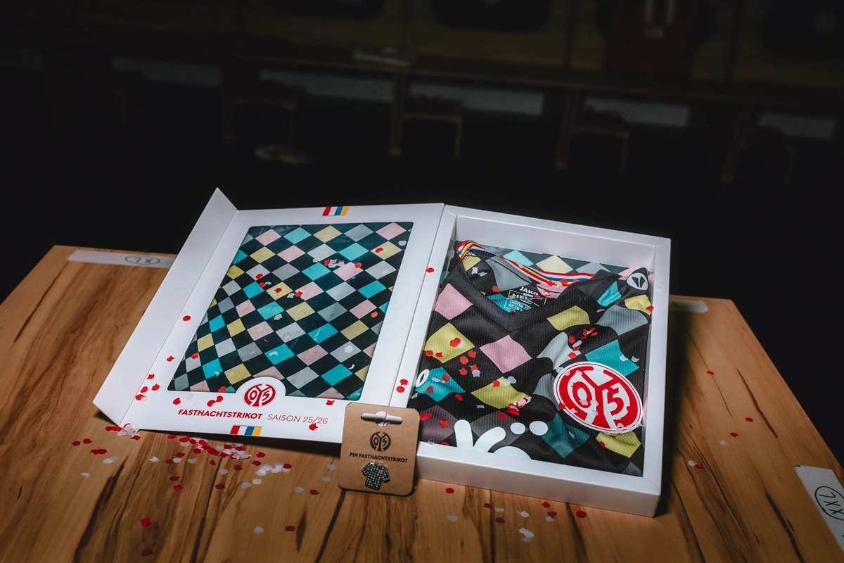 Camisa Carnavalesca do Mainz 05 para 2026 é lançada pela JAKO