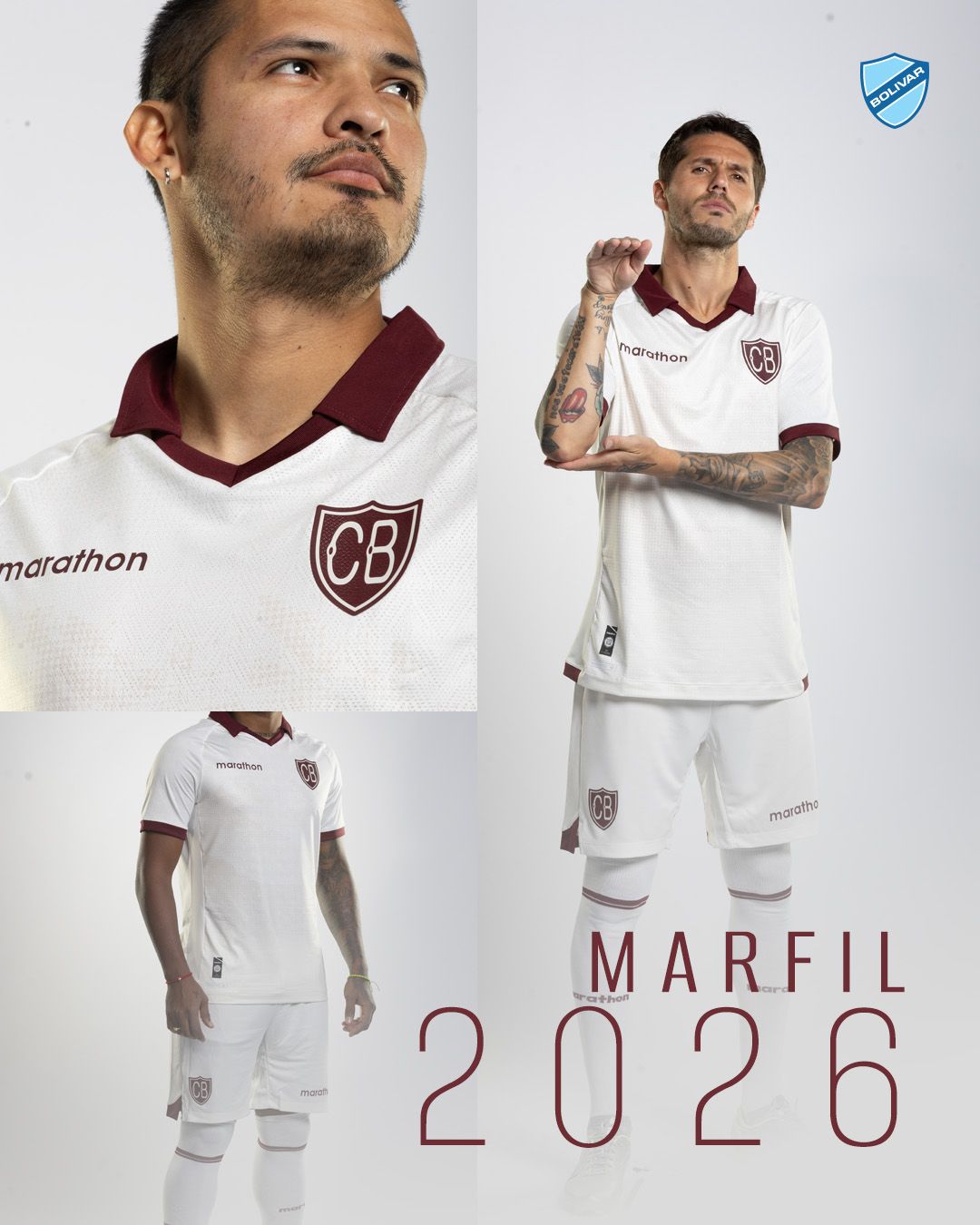 Camisas do Club Bolívar 2026 são lançadas pela PUMA