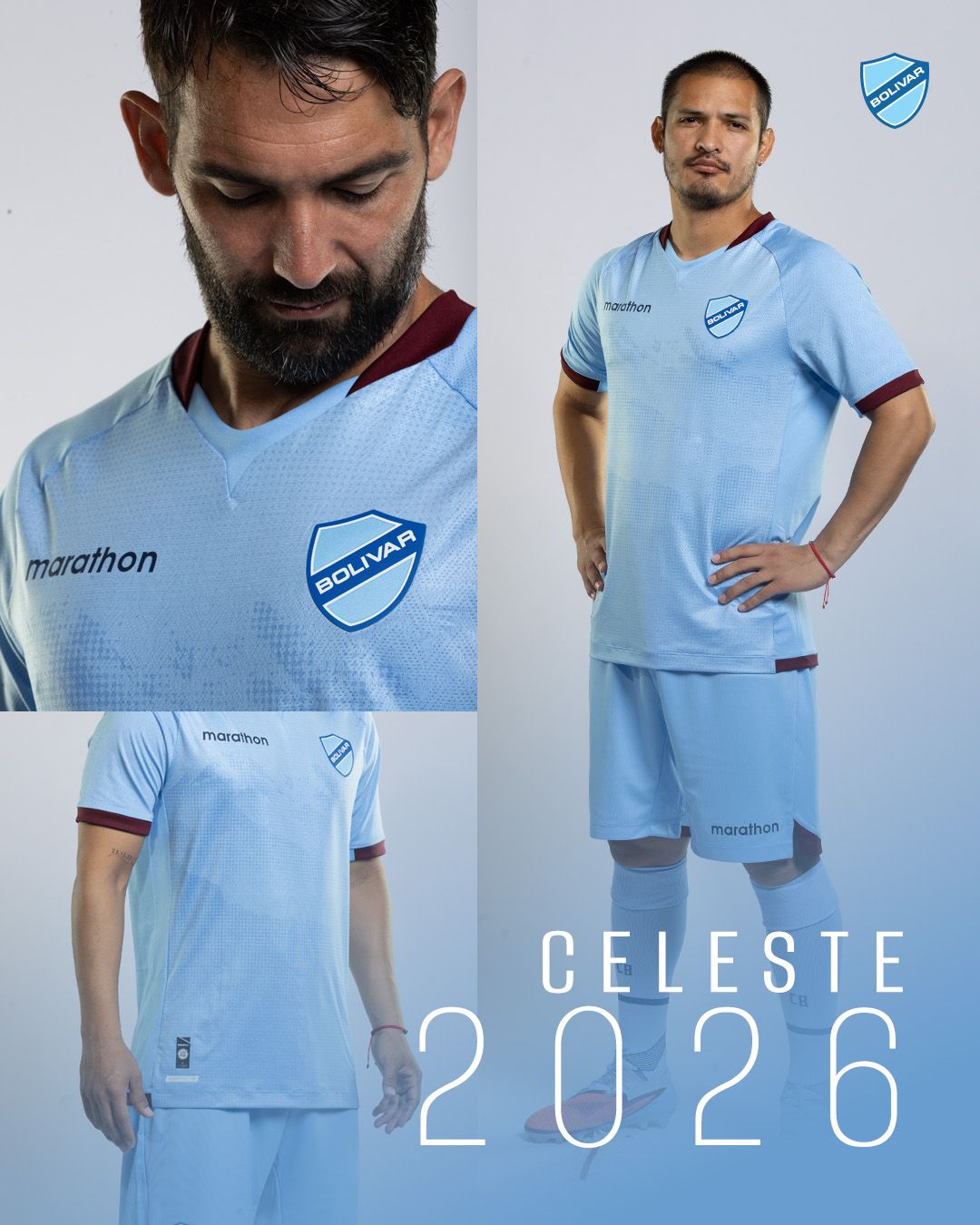 Camisas do Club Bolívar 2026 são lançadas pela PUMA