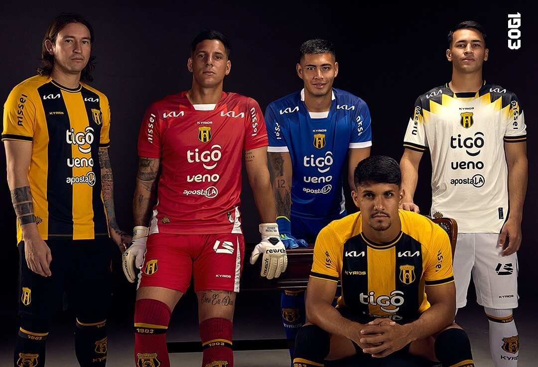 Camisas do Club Guaraní 2026 são reveladas pela Kyrios