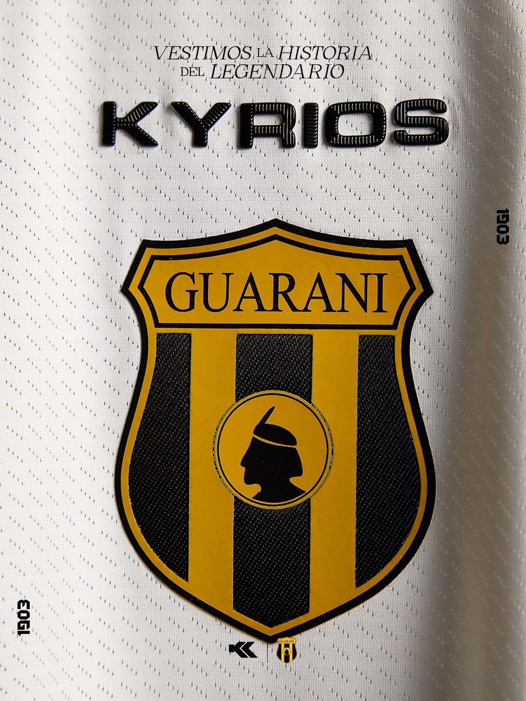 Camisas do Club Guaraní 2026 são reveladas pela Kyrios