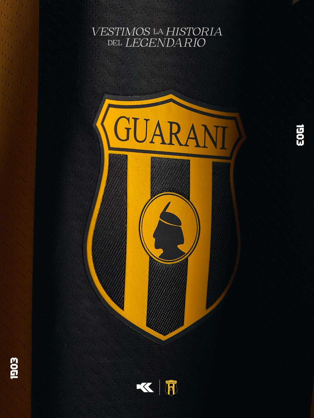 Camisas do Club Guaraní 2026 são reveladas pela Kyrios