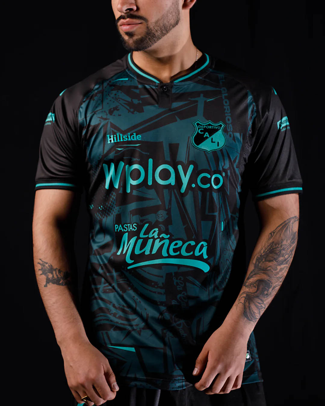 Camisas do Deportivo Cali 2026 Hillside Third