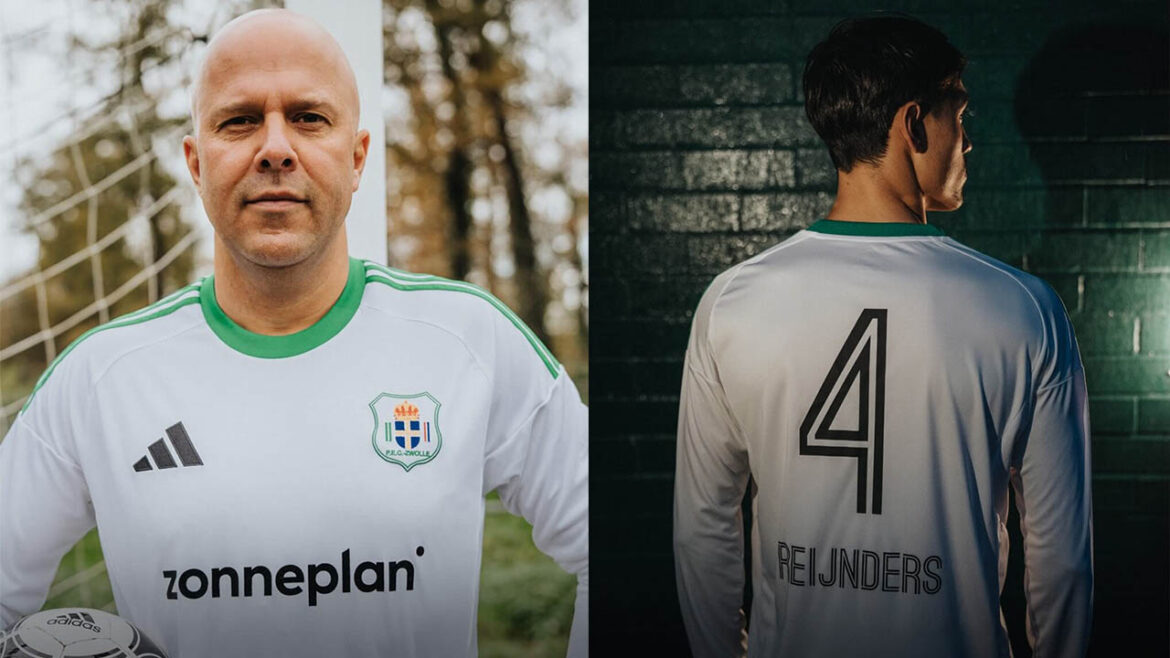 Camisa especial do PEC Zwolle 115 anos Adidas