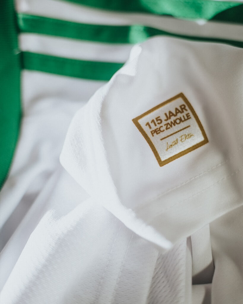 Camisa especial do PEC Zwolle 115 anos Adidas