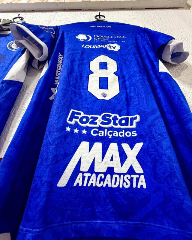 Foz do Iguaçu apresenta novos uniformes 2026 da Kyrios Sport