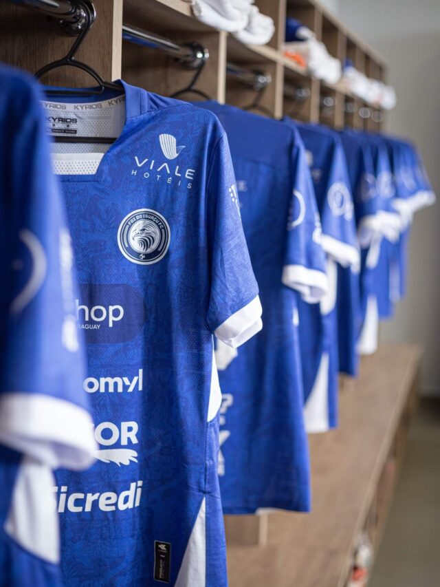 Foz do Iguaçu apresenta novos uniformes 2026 da Kyrios Sport