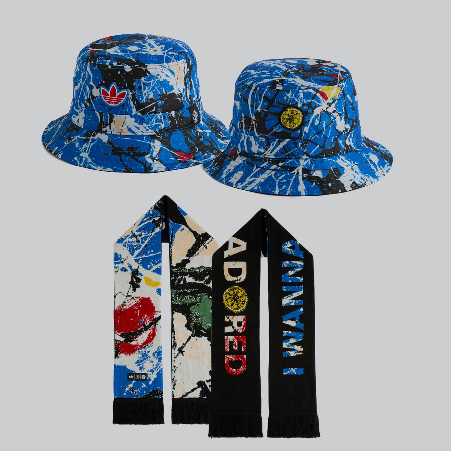 Peças Manchester United x adidas x Stone Roses Coleção