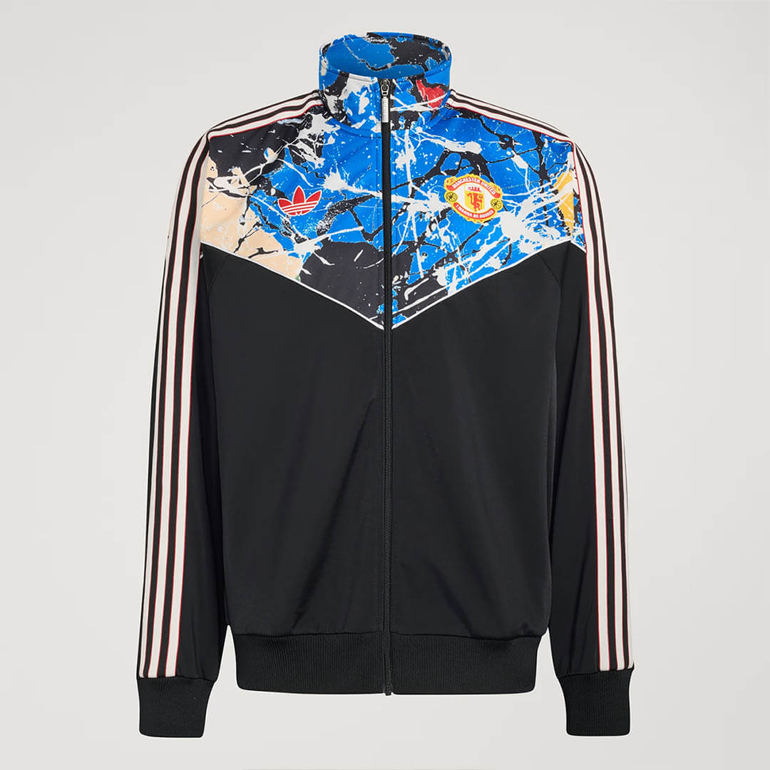 Jaqueta Manchester United x adidas x Stone Roses Coleção
