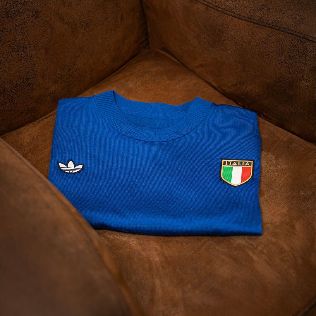 Camisa retrô da Itália 1970 adidas