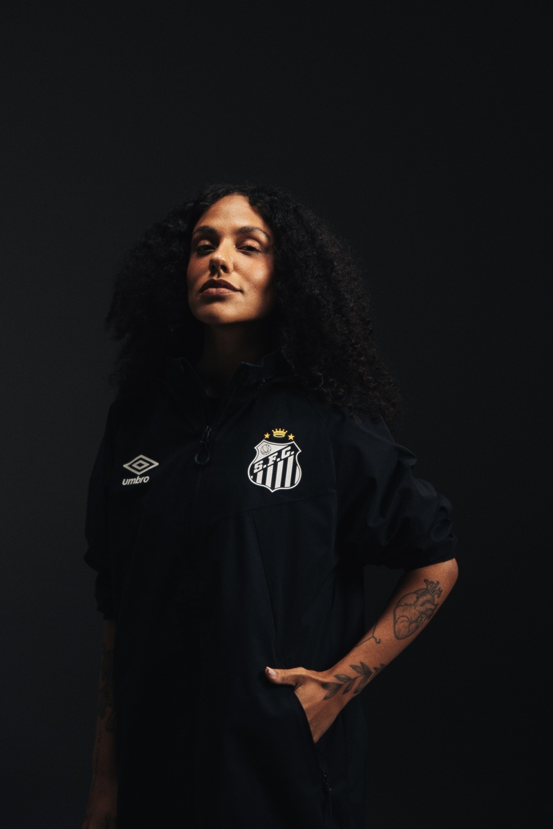 coleção treino e viagem do santos 2026 umbro