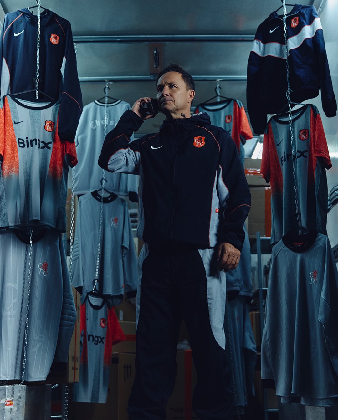 Chelsea e Nike lançam coleção retrô de 1994