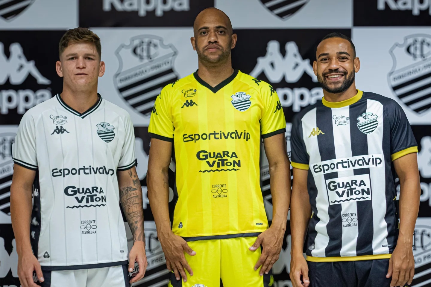 Camisas do Comercial FC 2026 são reveladas pela Kappa