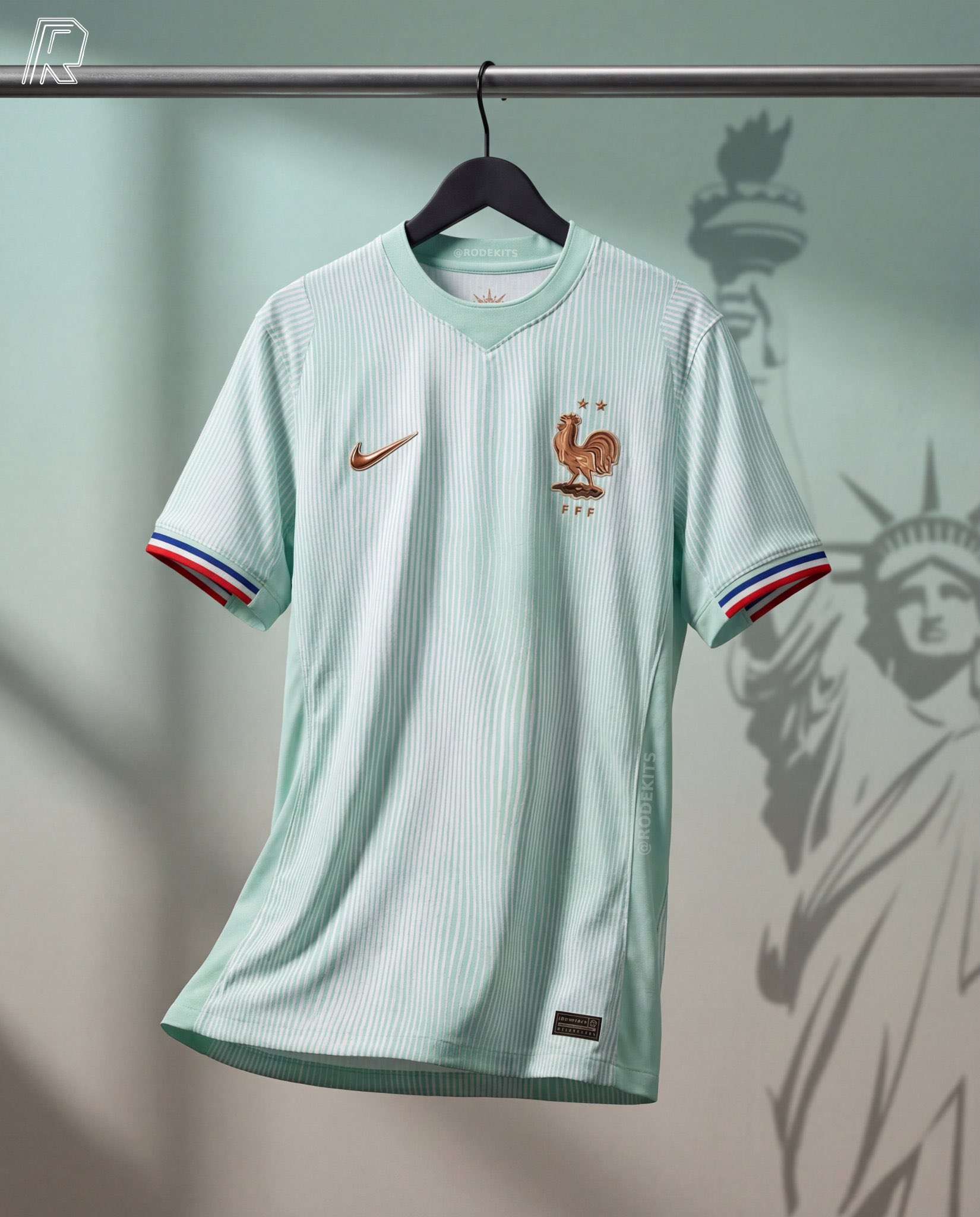 Camisa reserva da França Copa 2026 Nike