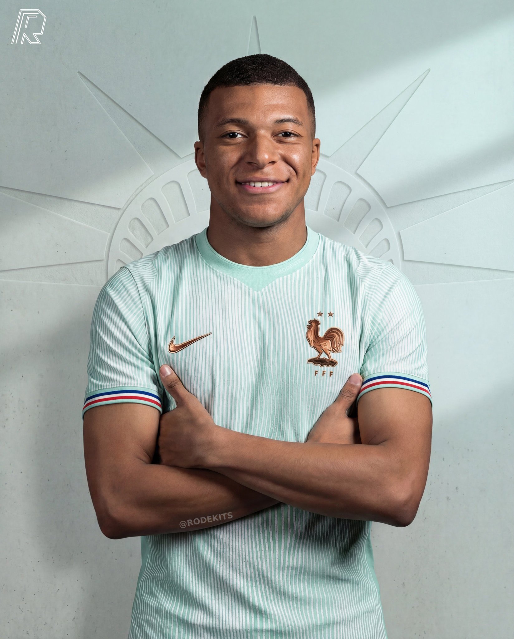 Camisa reserva da França Copa 2026 Nike