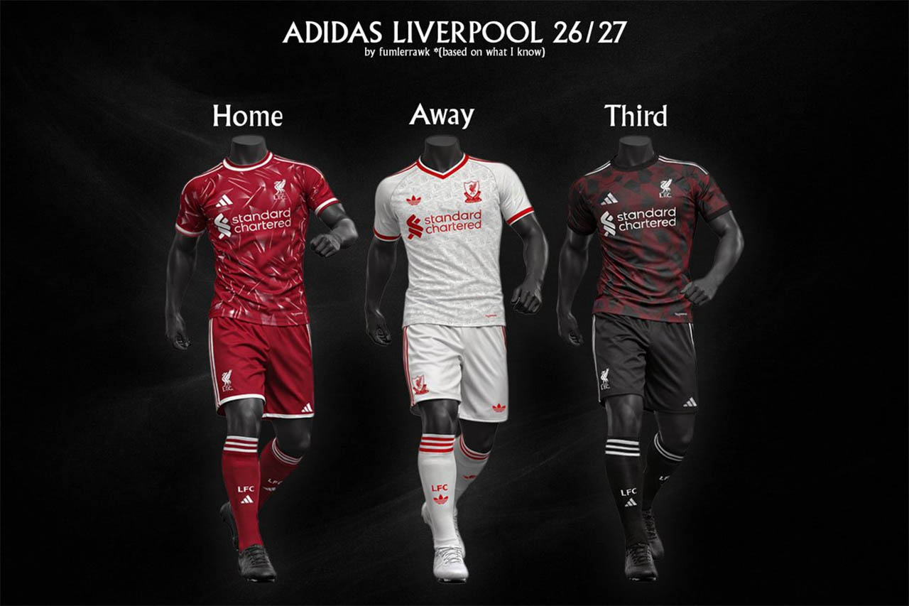 Camisas do Liverpool 2026-2027 adidas