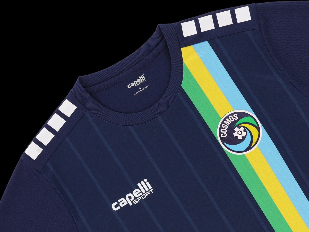 Capelli Sport lança nova camisa reserva 2026 do NY Cosmos