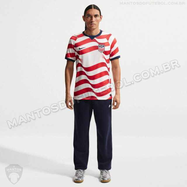 Camisas dos EUA 2026-2027 Nike