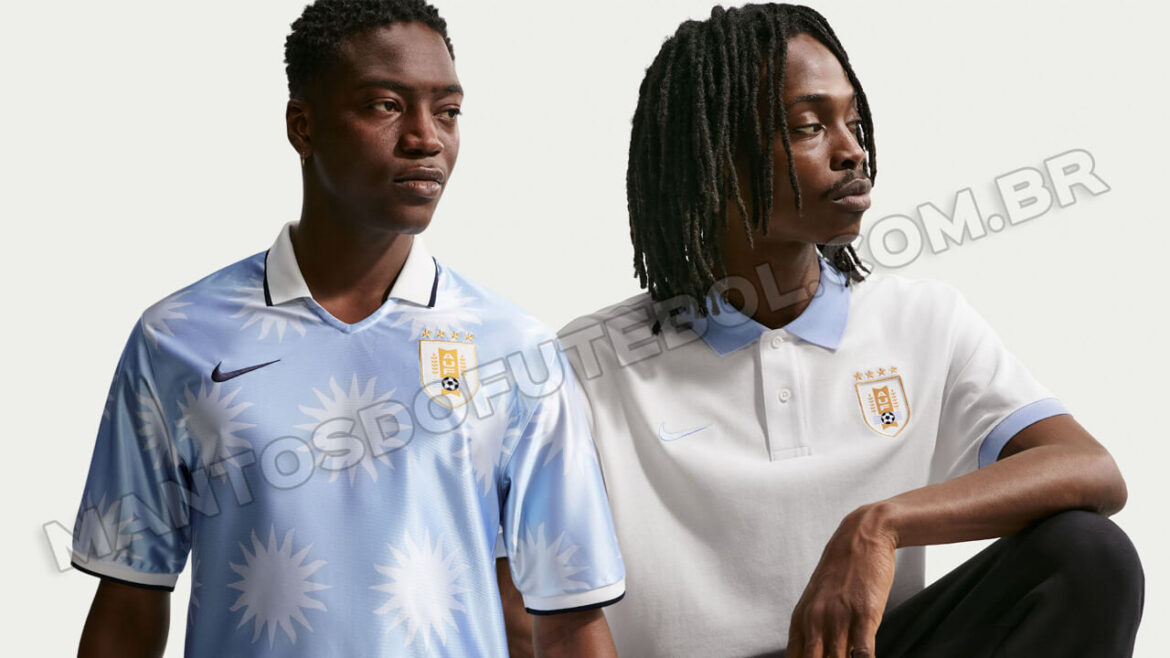 Coleção lifestyle do Uruguai Copa 2026 Nike