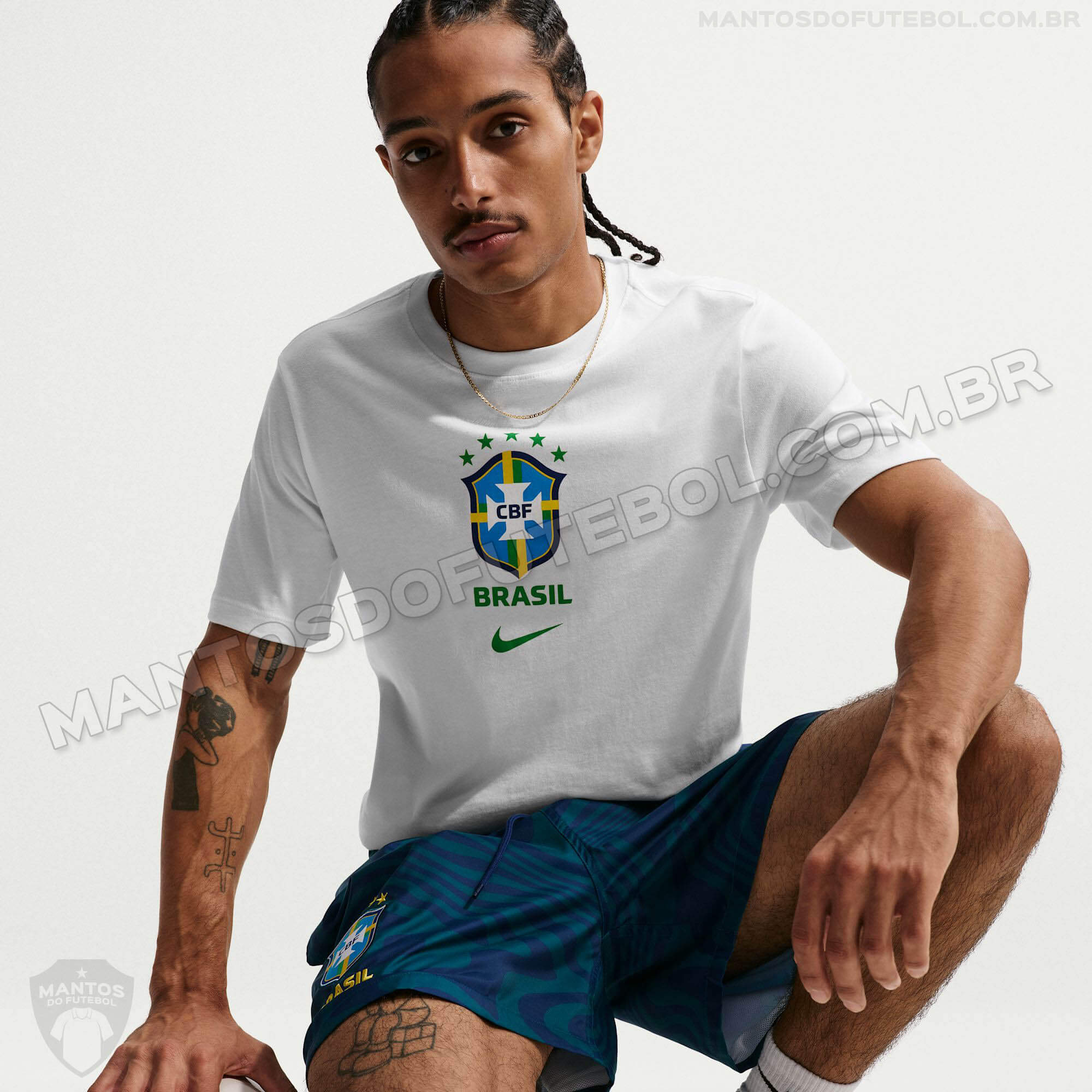 Coleção lifestyle do Brasil Copa 2026 Nike