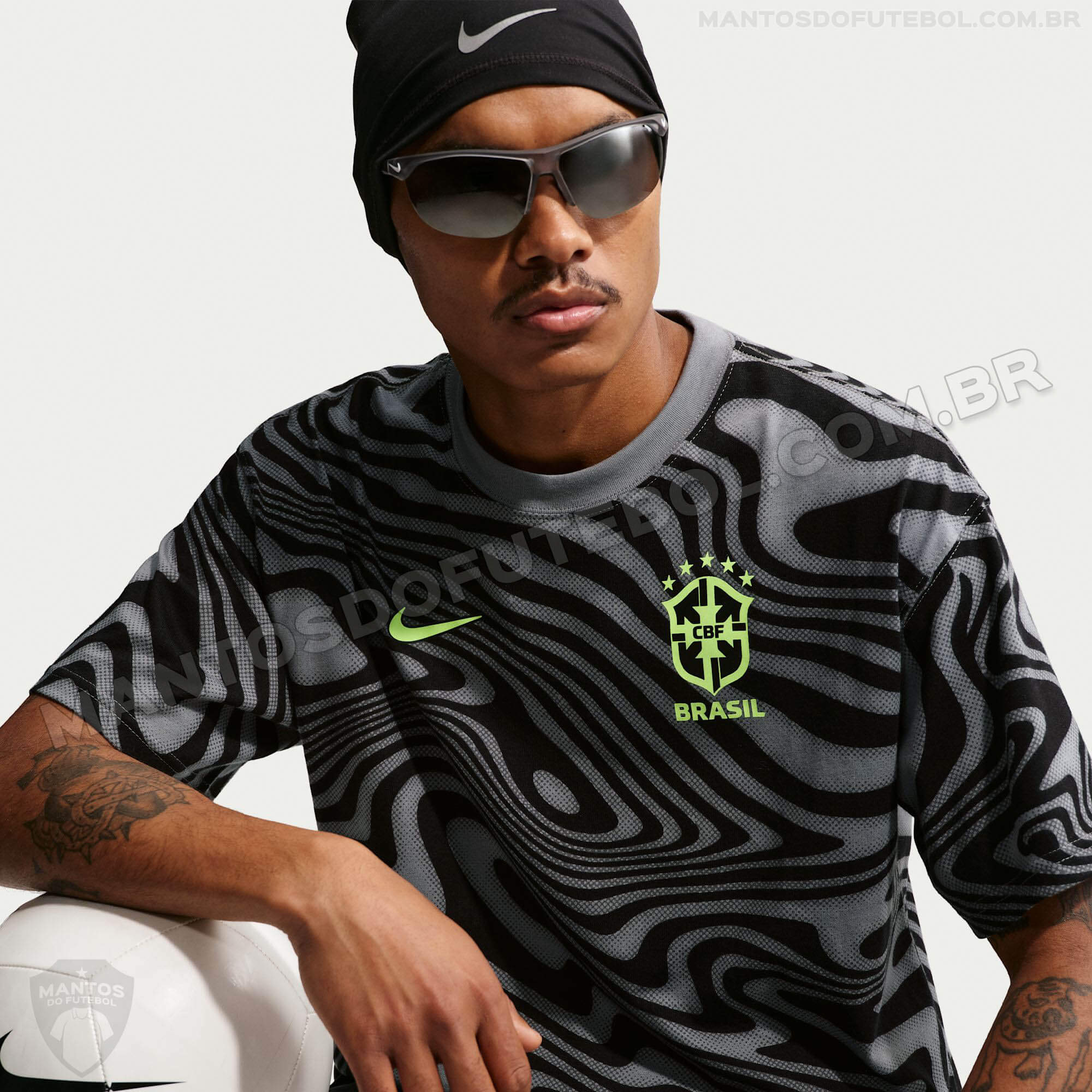 Coleção lifestyle do Brasil Copa 2026 Nike