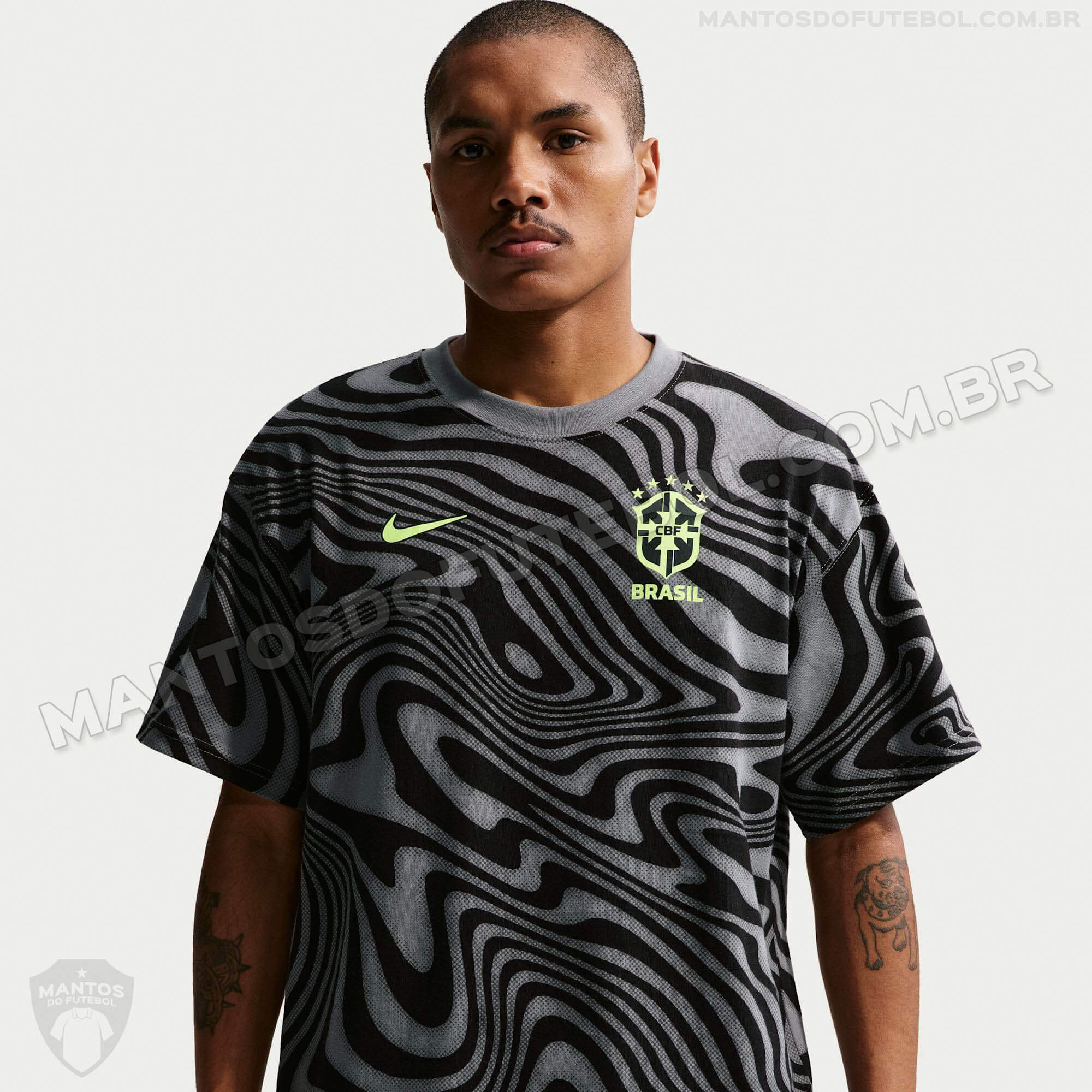 Coleção lifestyle do Brasil Copa 2026 Nike