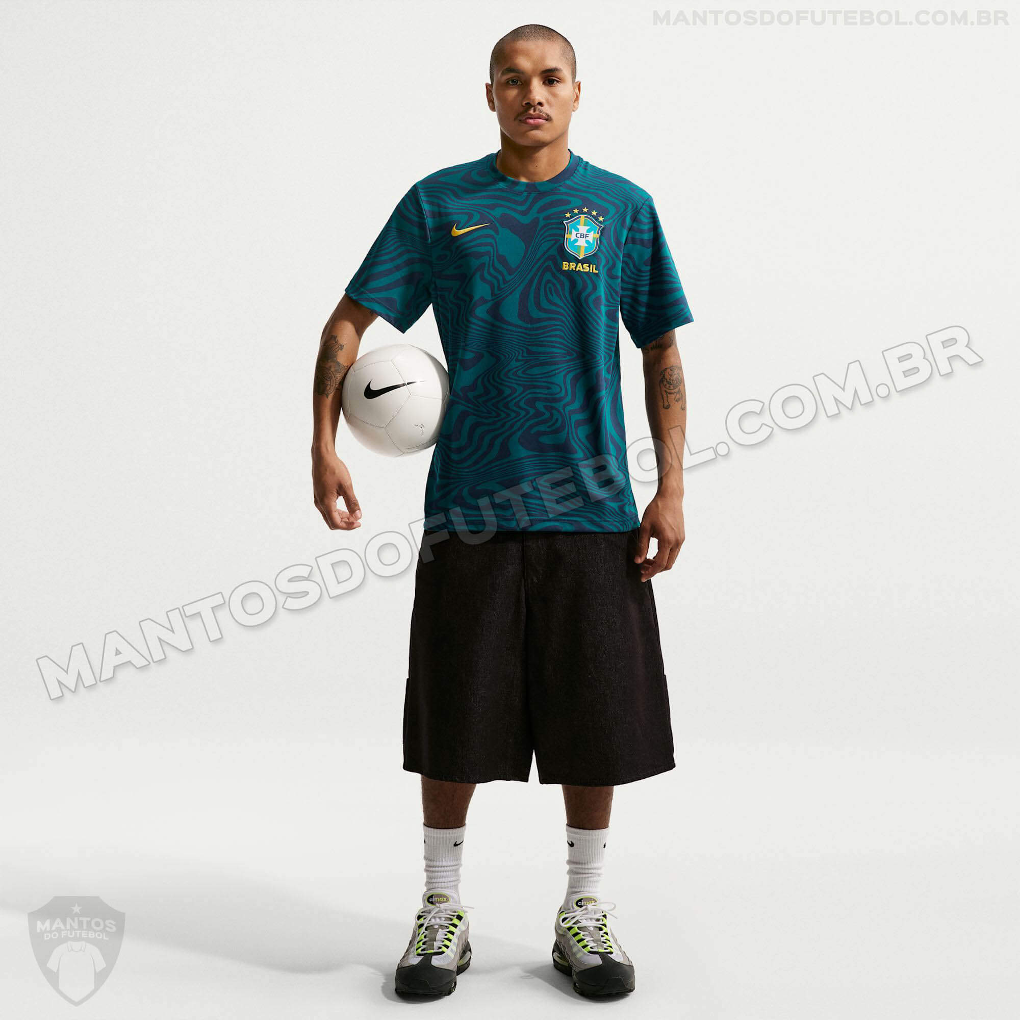 Coleção lifestyle do Brasil Copa 2026 Nike
