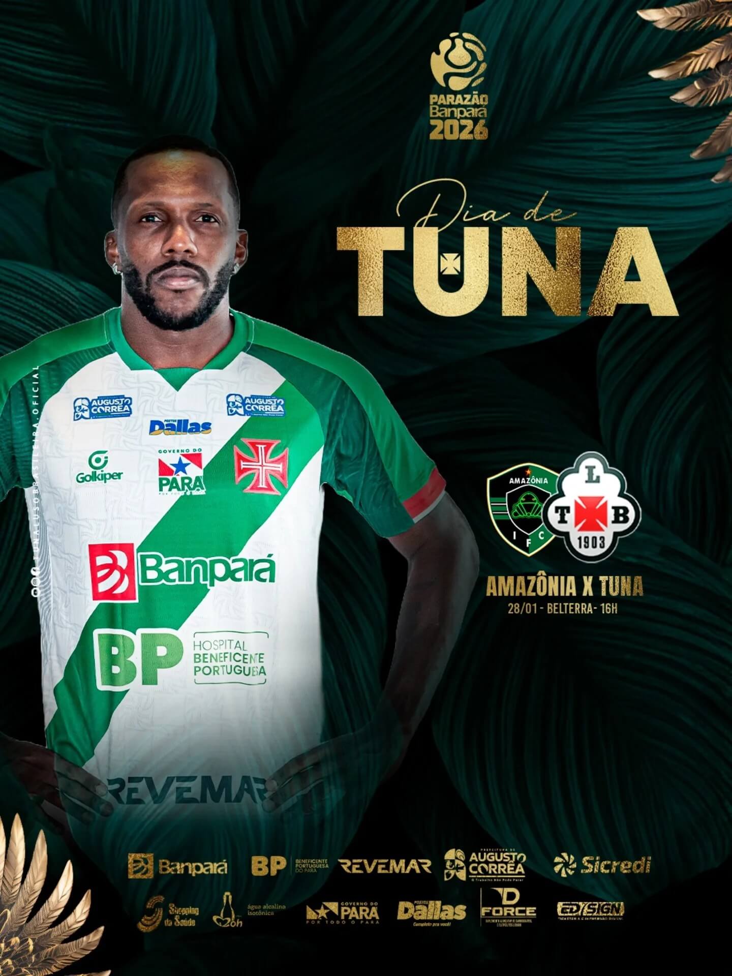 Camisas da Tuna Luso 2026 são lançadas pela Golkiper