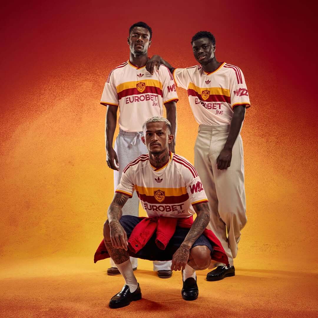Camisa reserva do AS Roma 2026-2027 adidas
